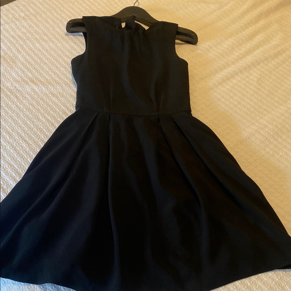 Emporio Armani Black Sleeveless Halter Mini Dress